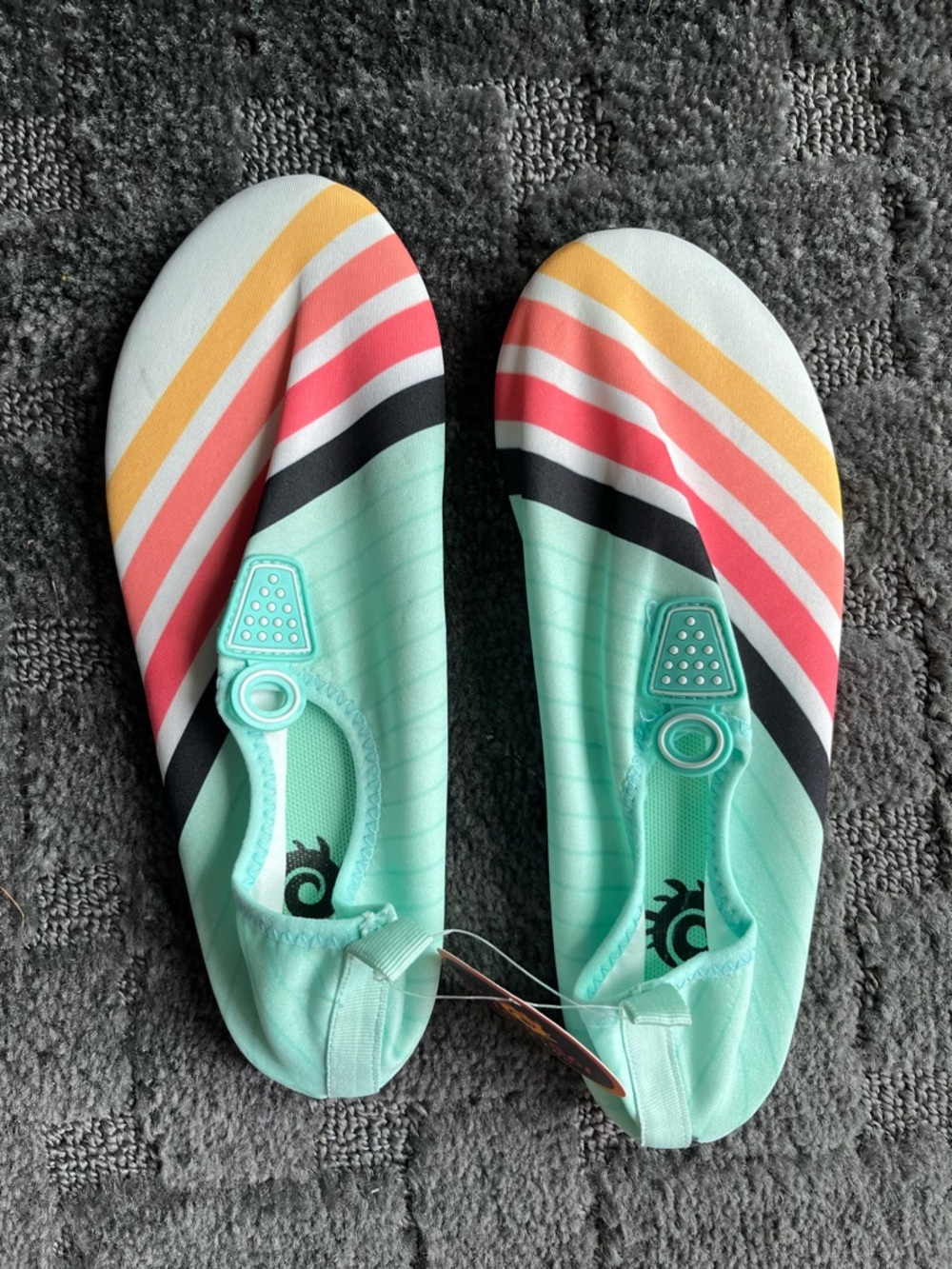 Striped Aqua Water Shoes
